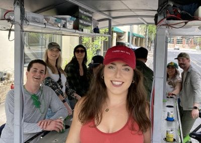 Pretty Girl Driver on the Austin Pedal Party